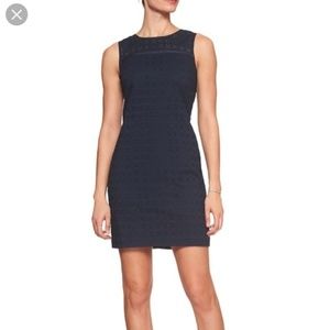 NWOT Navy Eyelet Banana Republic Dress